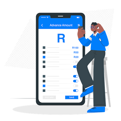 step 3 advance amount